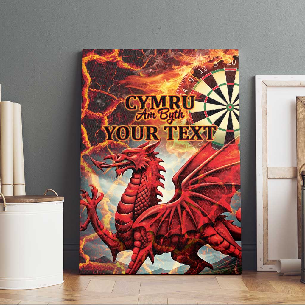 Wales Darts Wales Forever Personalized Canvas Wall Art Cymru Am Byth Dragons