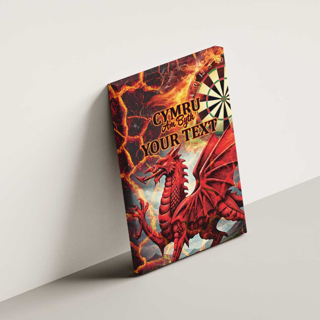 Wales Darts Wales Forever Personalized Canvas Wall Art Cymru Am Byth Dragons
