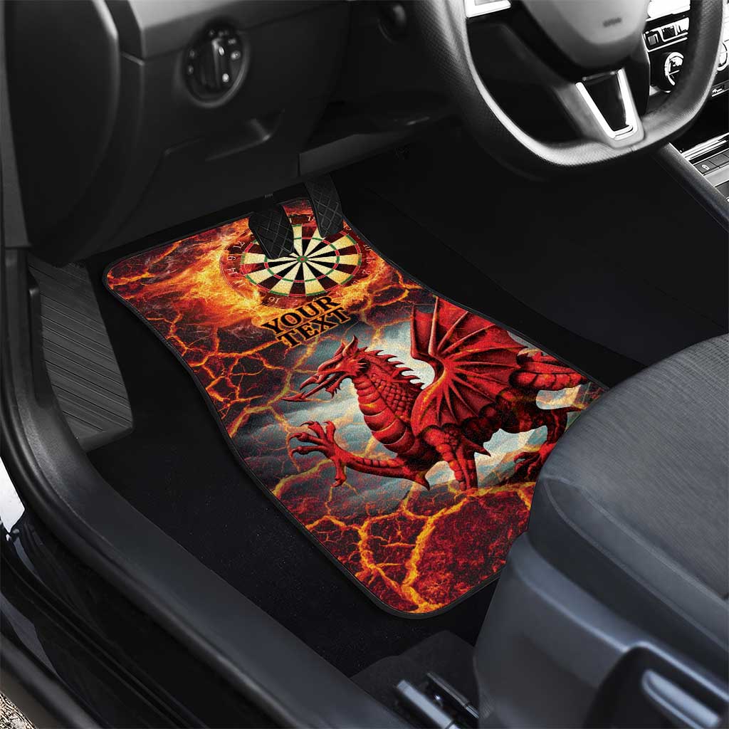 Wales Darts Wales Forever Personalized Car Mats Cymru Am Byth Dragons