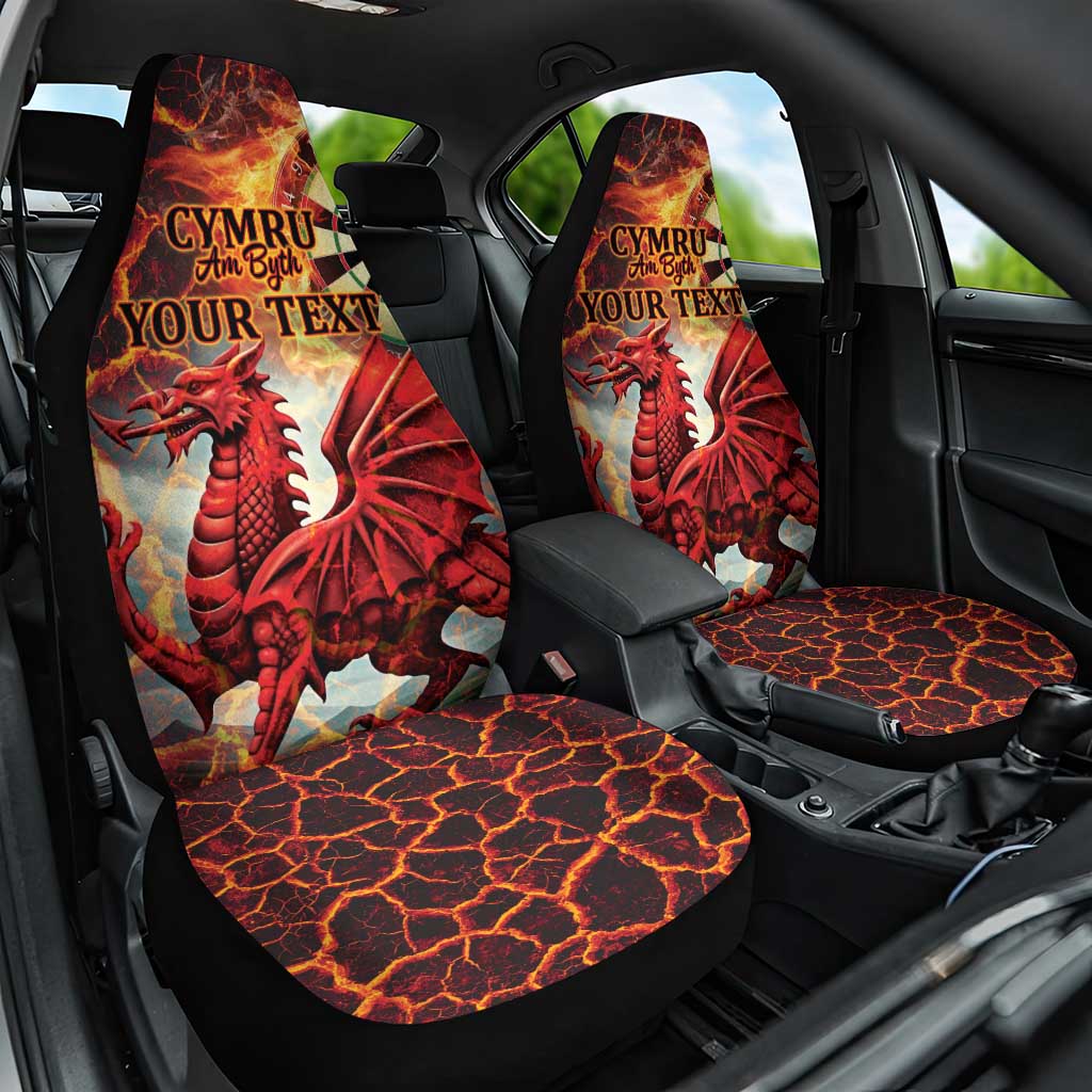 Wales Darts Wales Forever Personalized Car Seat Cover Cymru Am Byth Dragons