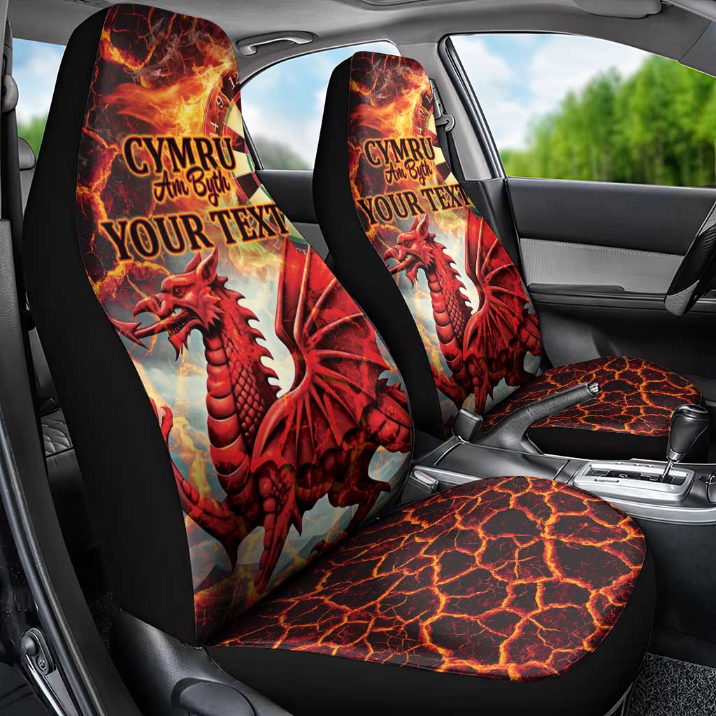 Wales Darts Wales Forever Personalized Car Seat Cover Cymru Am Byth Dragons