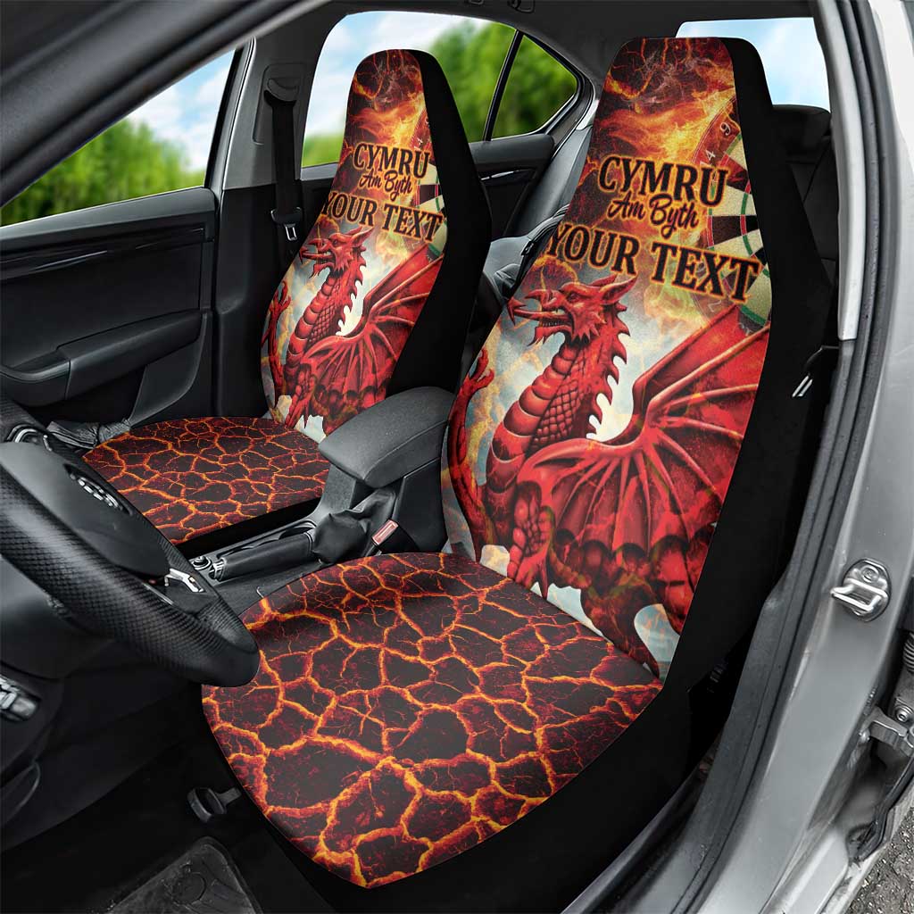 Wales Darts Wales Forever Personalized Car Seat Cover Cymru Am Byth Dragons