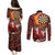 Wales Darts Wales Forever Personalized Couples Matching Puletasi and Long Sleeve Button Shirt Cymru Am Byth Dragons