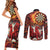 Wales Darts Wales Forever Personalized Couples Matching Short Sleeve Bodycon Dress and Long Sleeve Button Shirt Cymru Am Byth Dragons