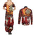 Wales Darts Wales Forever Personalized Couples Matching Summer Maxi Dress and Long Sleeve Button Shirt Cymru Am Byth Dragons
