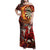 Wales Darts Wales Forever Personalized Family Matching Off Shoulder Maxi Dress and Hawaiian Shirt Cymru Am Byth Dragons