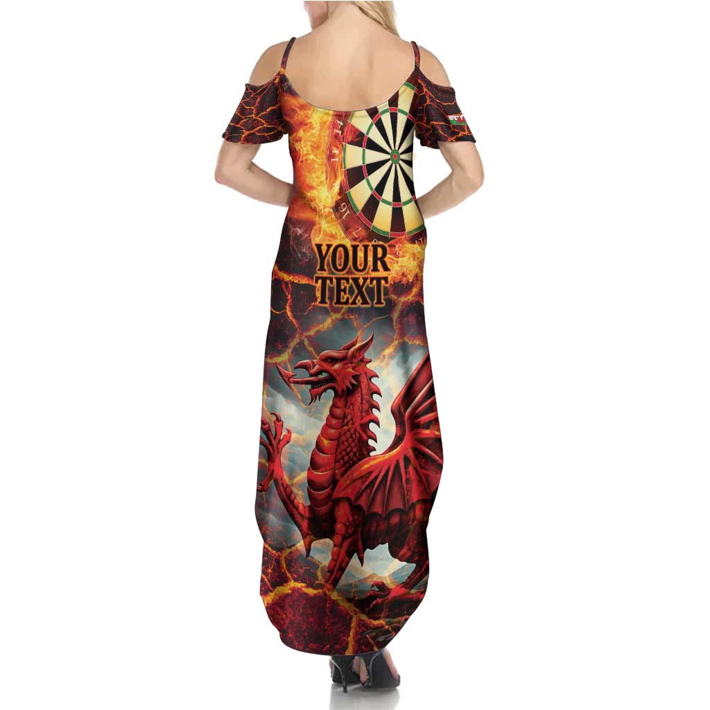 Wales Darts Wales Forever Personalized Family Matching Summer Maxi Dress and Hawaiian Shirt Cymru Am Byth Dragons