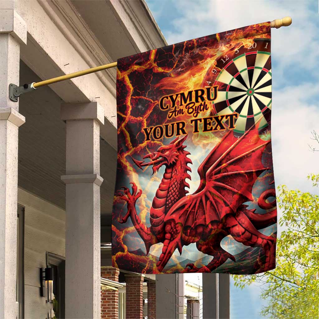 Wales Darts Wales Forever Personalized Garden Flag Cymru Am Byth Dragons