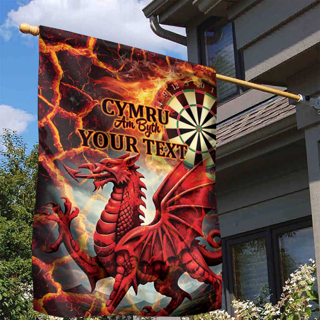 Wales Darts Wales Forever Personalized Garden Flag Cymru Am Byth Dragons
