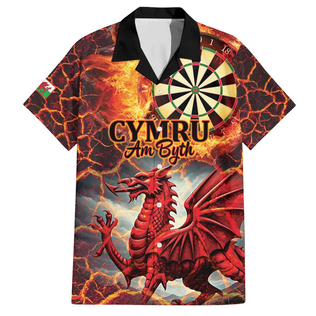 Wales Darts Wales Forever Personalized Hawaiian Shirt Cymru Am Byth Dragons