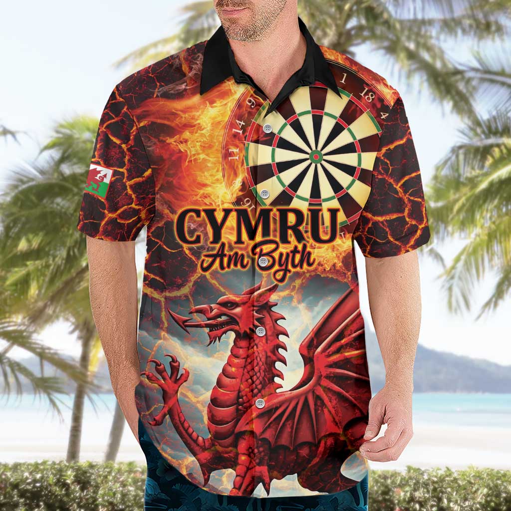 Wales Darts Wales Forever Personalized Hawaiian Shirt Cymru Am Byth Dragons