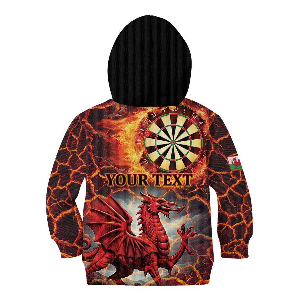 Wales Darts Wales Forever Personalized Kid Hoodie Cymru Am Byth Dragons