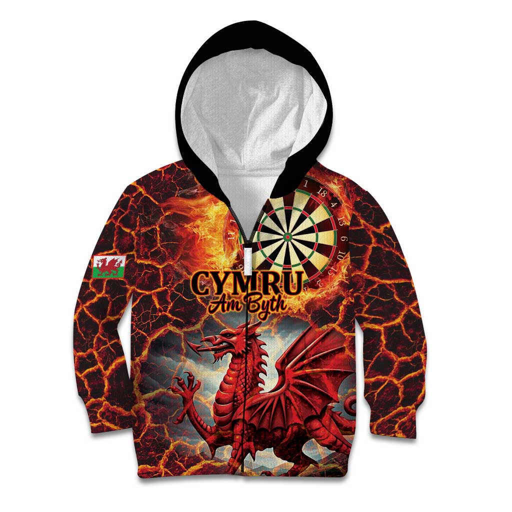 Wales Darts Wales Forever Personalized Kid Hoodie Cymru Am Byth Dragons