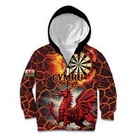 Wales Darts Wales Forever Personalized Kid Hoodie Cymru Am Byth Dragons