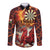 Wales Darts Wales Forever Personalized Long Sleeve Button Shirt Cymru Am Byth Dragons