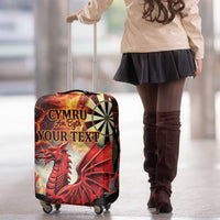 Wales Darts Wales Forever Personalized Luggage Cover Cymru Am Byth Dragons