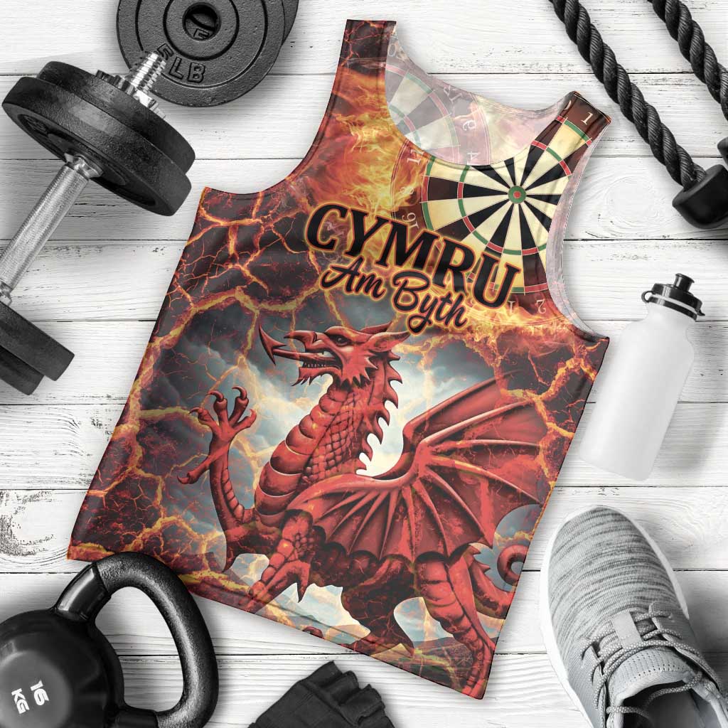 Wales Darts Wales Forever Personalized Men Tank Top Cymru Am Byth Dragons