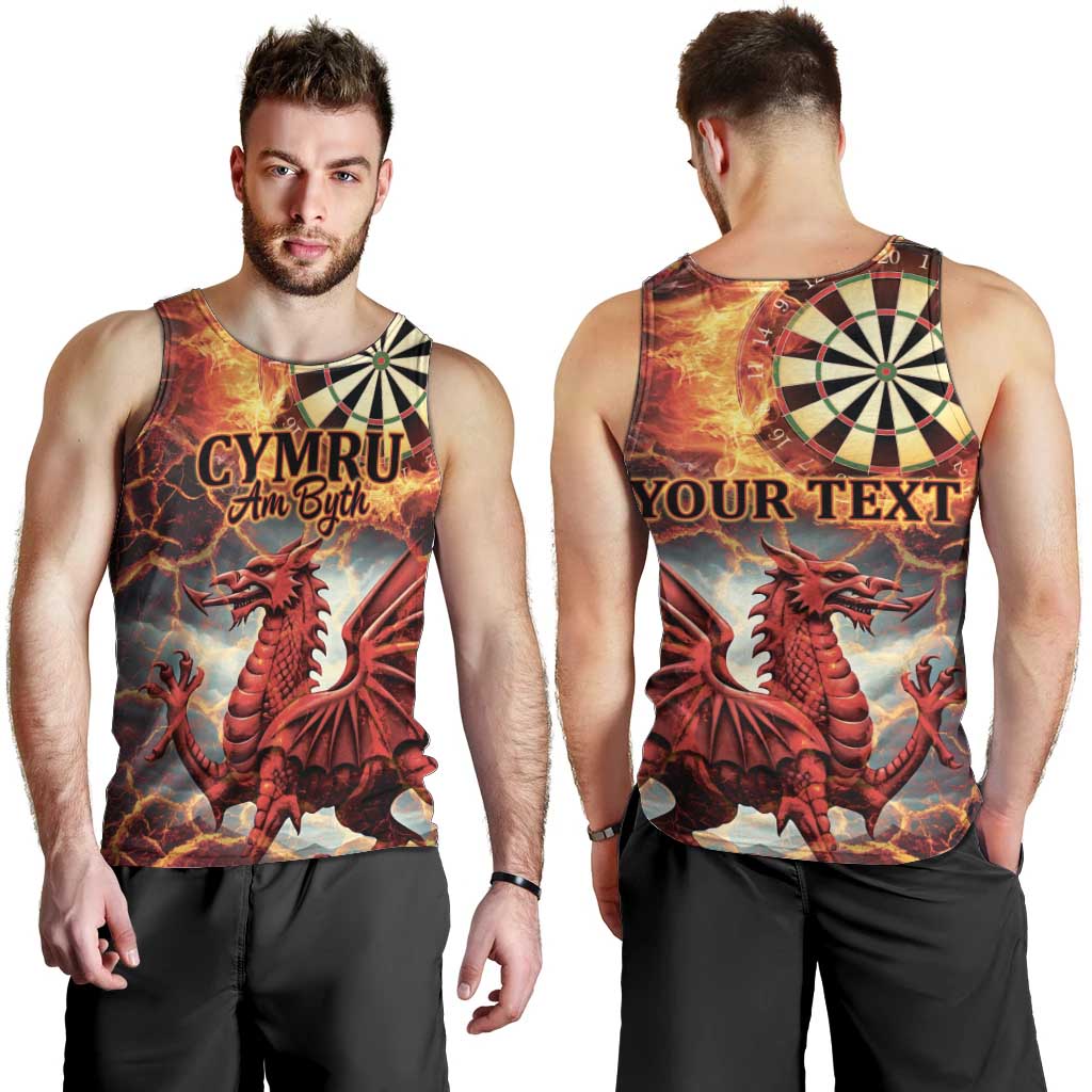 Wales Darts Wales Forever Personalized Men Tank Top Cymru Am Byth Dragons