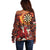 Wales Darts Wales Forever Personalized Off Shoulder Sweater Cymru Am Byth Dragons