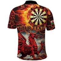 Wales Darts Wales Forever Personalized Polo Shirt Cymru Am Byth Dragons
