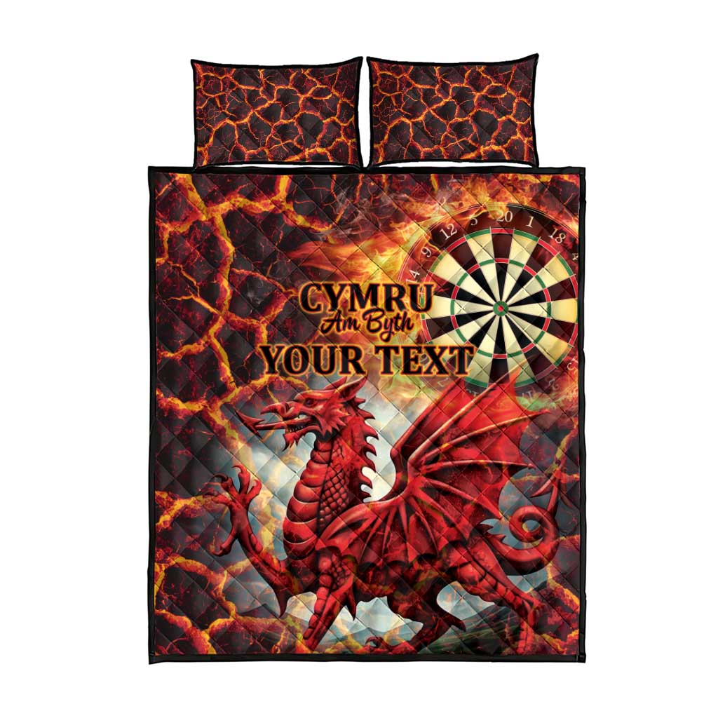 Wales Darts Wales Forever Personalized Quilt Bed Set Cymru Am Byth Dragons