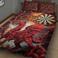 Wales Darts Wales Forever Personalized Quilt Bed Set Cymru Am Byth Dragons