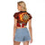 Wales Darts Wales Forever Personalized Raglan Cropped T Shirt Cymru Am Byth Dragons