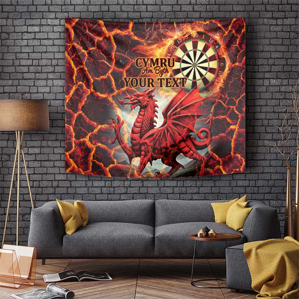Wales Darts Wales Forever Personalized Tapestry Cymru Am Byth Dragons