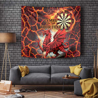 Wales Darts Wales Forever Personalized Tapestry Cymru Am Byth Dragons