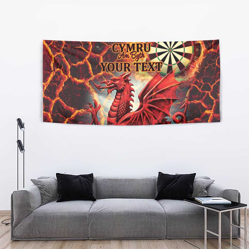 Wales Darts Wales Forever Personalized Tapestry Cymru Am Byth Dragons
