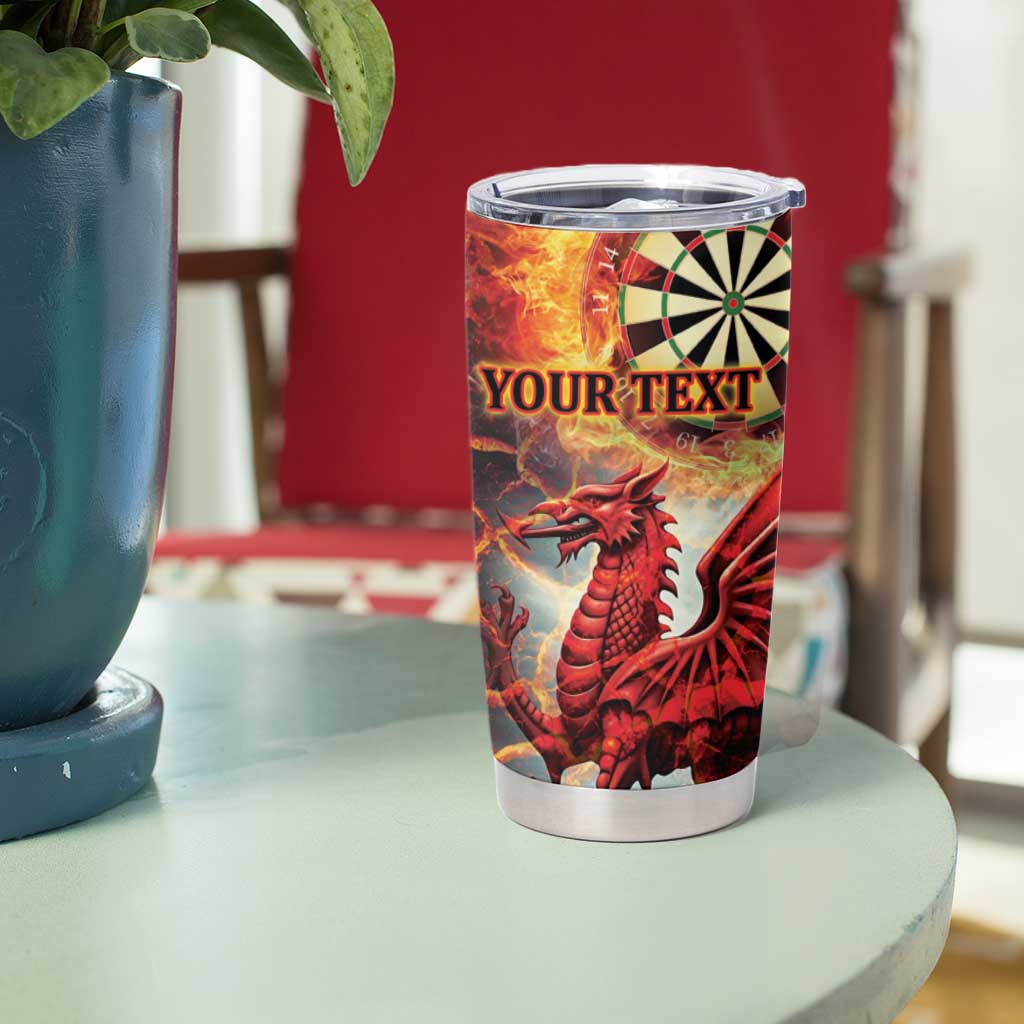 Wales Darts Wales Forever Personalized Tumbler Cup Cymru Am Byth Dragons