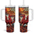 Wales Darts Wales Forever Personalized Tumbler With Handle Cymru Am Byth Dragons