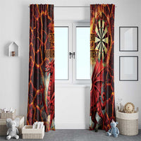 Wales Darts Wales Forever Personalized Window Curtain Cymru Am Byth Dragons