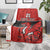 Wales Rugby Custom Blanket Y Ddraig Goch Ddyry Cychwyn