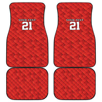 Wales Rugby Custom Car Mats Y Ddraig Goch Ddyry Cychwyn