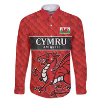 Wales Rugby Custom Family Matching Off Shoulder Maxi Dress and Hawaiian Shirt Y Ddraig Goch Ddyry Cychwyn