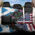 Scottish-American Heritage Month Back Car Seat Cover Proud Scottish American Heritage