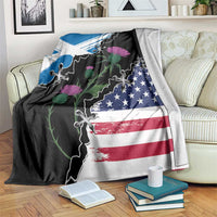 Scottish-American Heritage Month Blanket Proud Scottish American Heritage