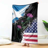 Scottish-American Heritage Month Blanket Proud Scottish American Heritage