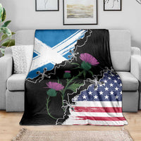 Scottish-American Heritage Month Blanket Proud Scottish American Heritage