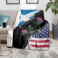 Scottish-American Heritage Month Blanket Proud Scottish American Heritage