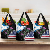 Scottish-American Heritage Month Grocery Bag Proud Scottish American Heritage