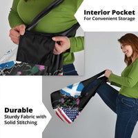 Scottish-American Heritage Month Grocery Bag Proud Scottish American Heritage