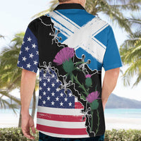 Scottish-American Heritage Month Hawaiian Shirt Proud Scottish American Heritage