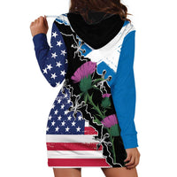 Scottish-American Heritage Month Hoodie Dress Proud Scottish American Heritage
