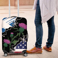 Scottish-American Heritage Month Luggage Cover Proud Scottish American Heritage