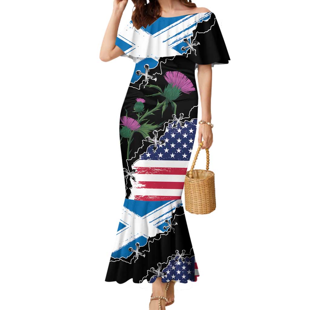 Scottish-American Heritage Month Mermaid Dress Proud Scottish American Heritage
