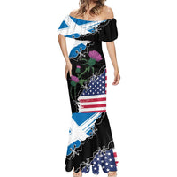 Scottish-American Heritage Month Mermaid Dress Proud Scottish American Heritage