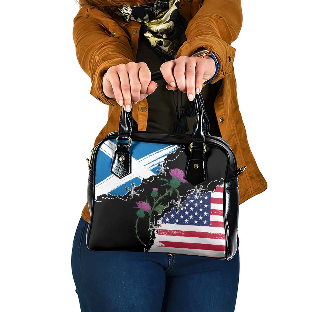 Scottish-American Heritage Month Shoulder Handbag Proud Scottish American Heritage