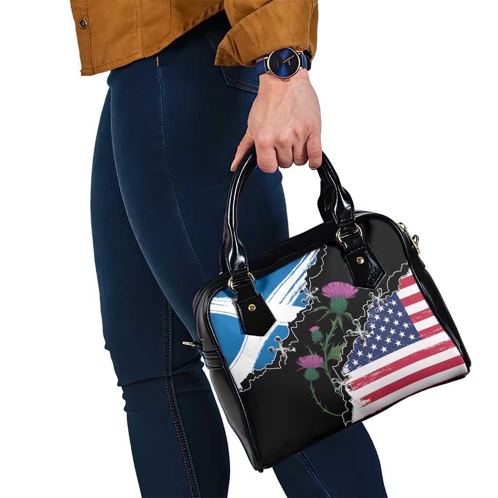 Scottish-American Heritage Month Shoulder Handbag Proud Scottish American Heritage